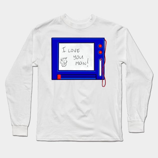 I love you man Long Sleeve T-Shirt by Beansiekins